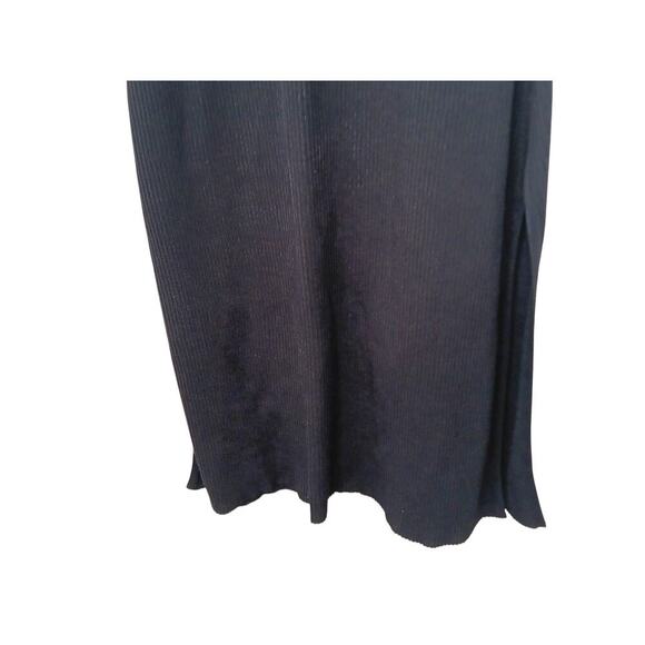 Nicholas Sheath V-neck Long Cut Out Sleeves Dress in Black SZ M $395 - Picture 11 of 15